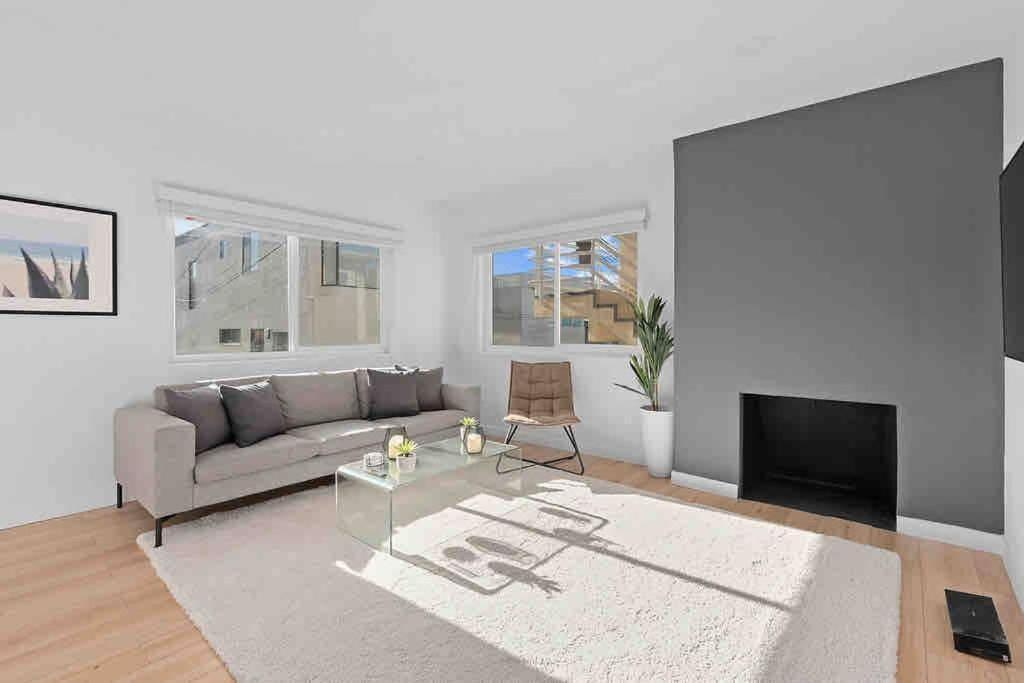 Brand New Ocean-View Beach Home Steps To The Sand! Manhattan Beach Eksteriør billede