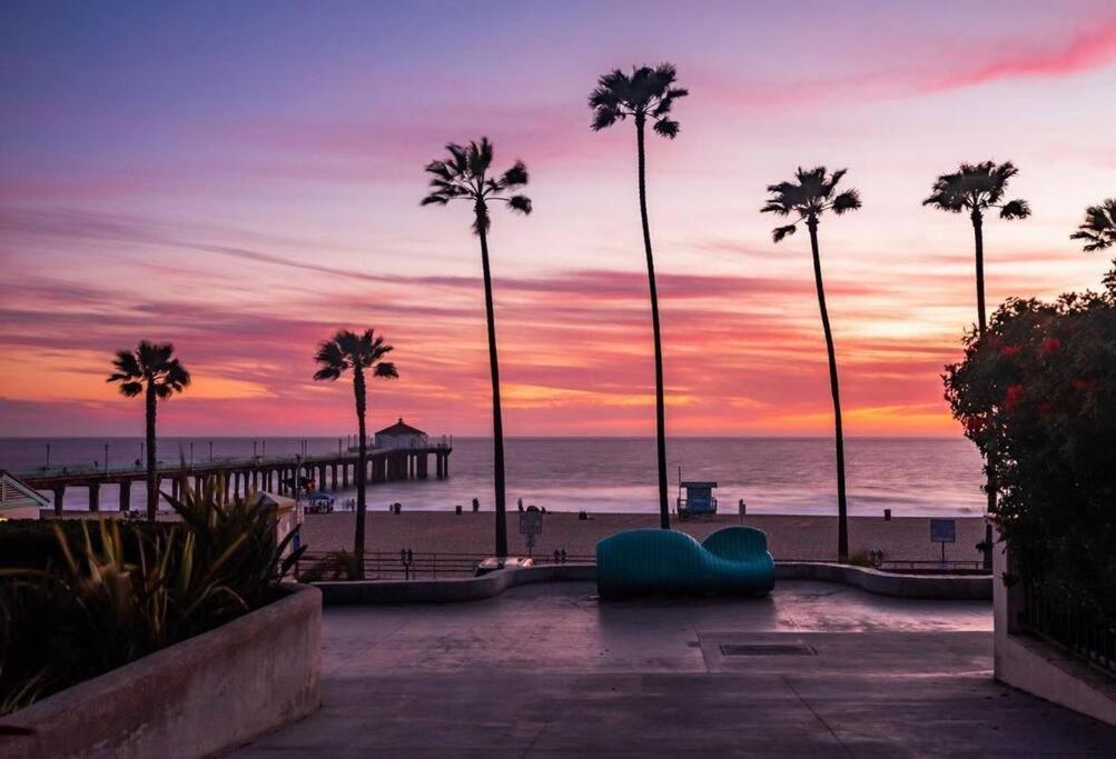 Brand New Ocean-View Beach Home Steps To The Sand! Manhattan Beach Eksteriør billede