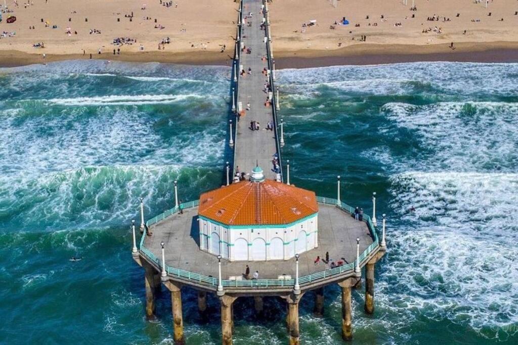 Brand New Ocean-View Beach Home Steps To The Sand! Manhattan Beach Eksteriør billede