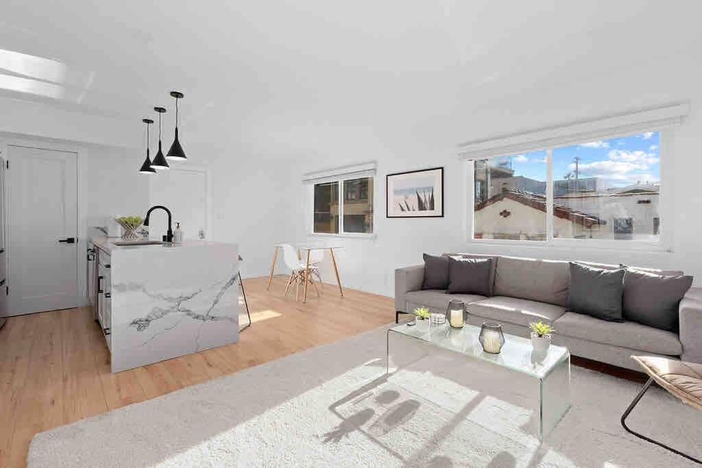 Brand New Ocean-View Beach Home Steps To The Sand! Manhattan Beach Eksteriør billede